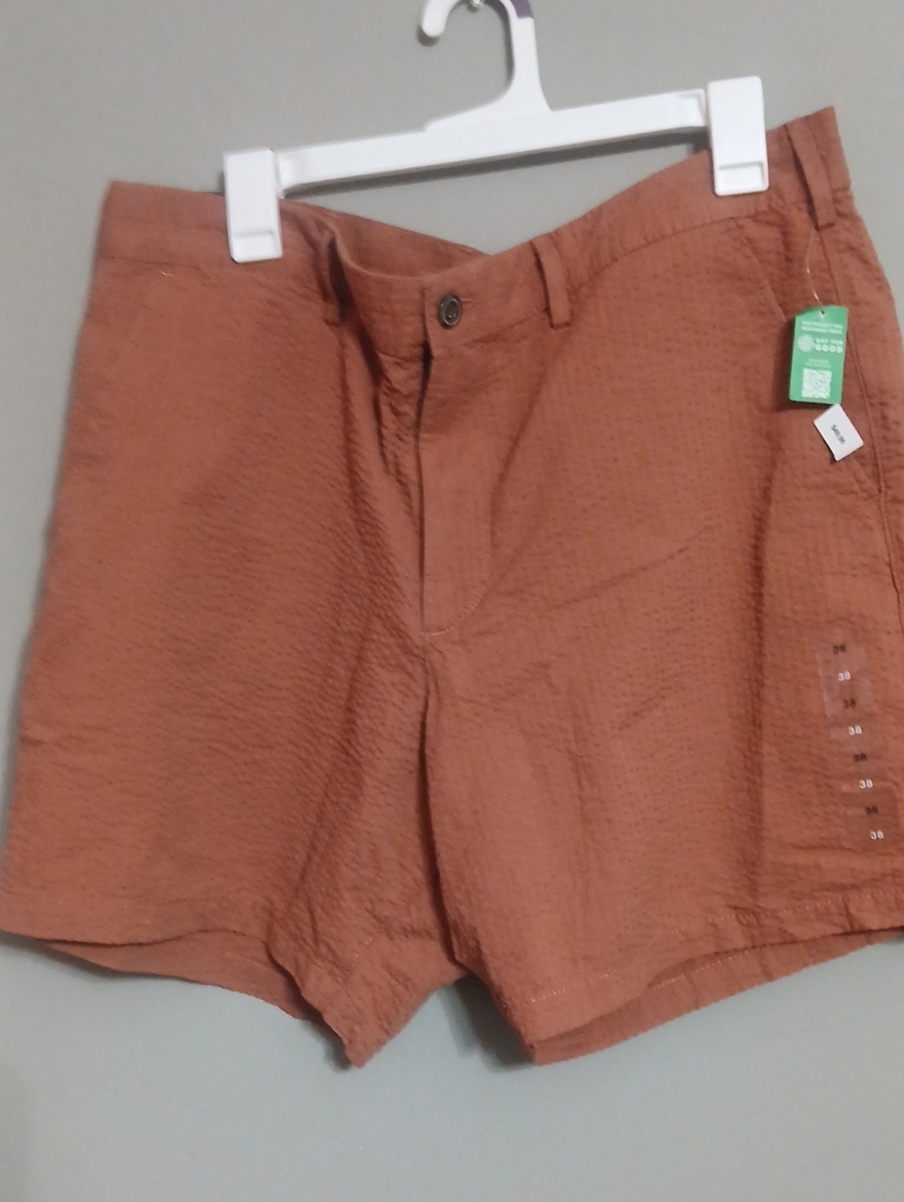 Mens Size 38 Gap Essentia Khaki Shorts